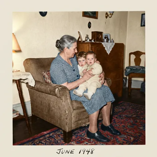 Rekonstrukcja Starych Zdjec AI — po