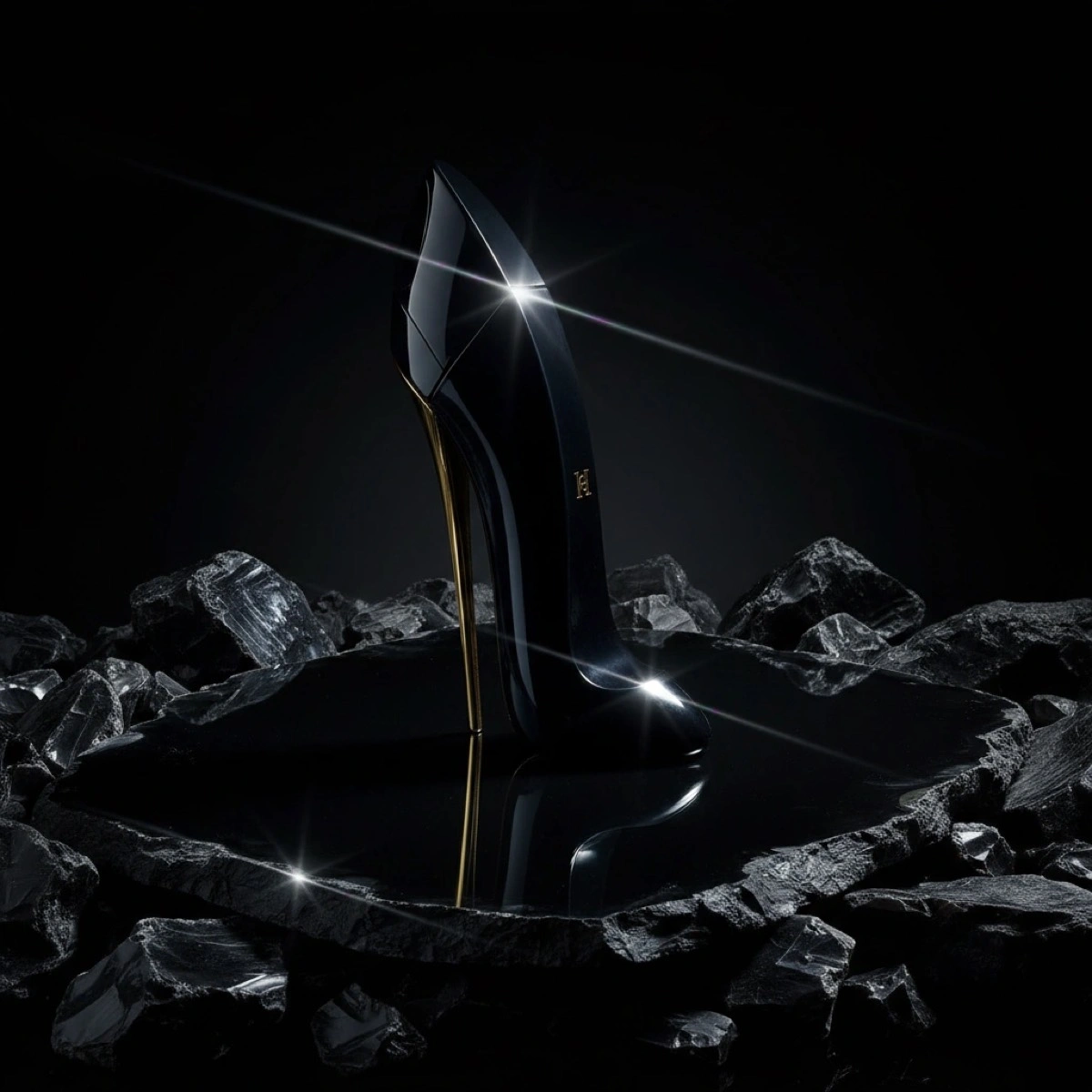 Czarny obsydian - przykład 2