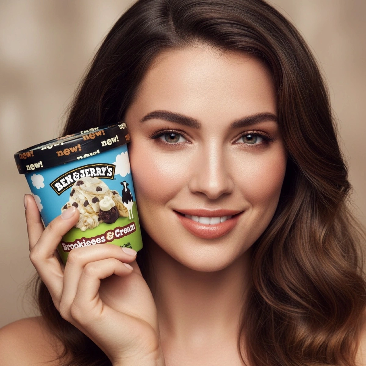 Portret z produktem - przykład 3