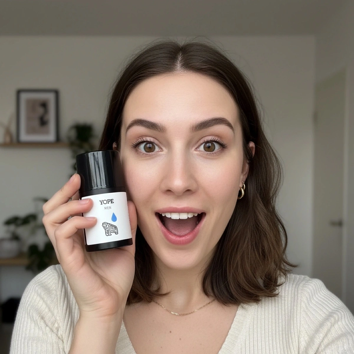 Selfie - zaskoczona - przykład 2