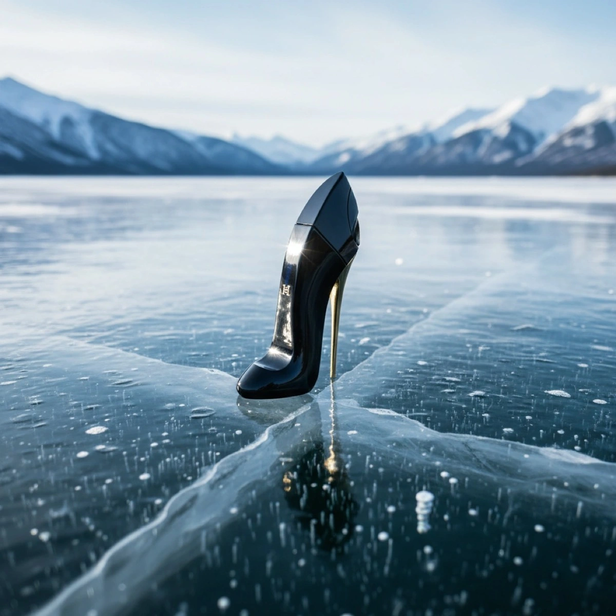 Zamarzniete jezioro - przykład 2