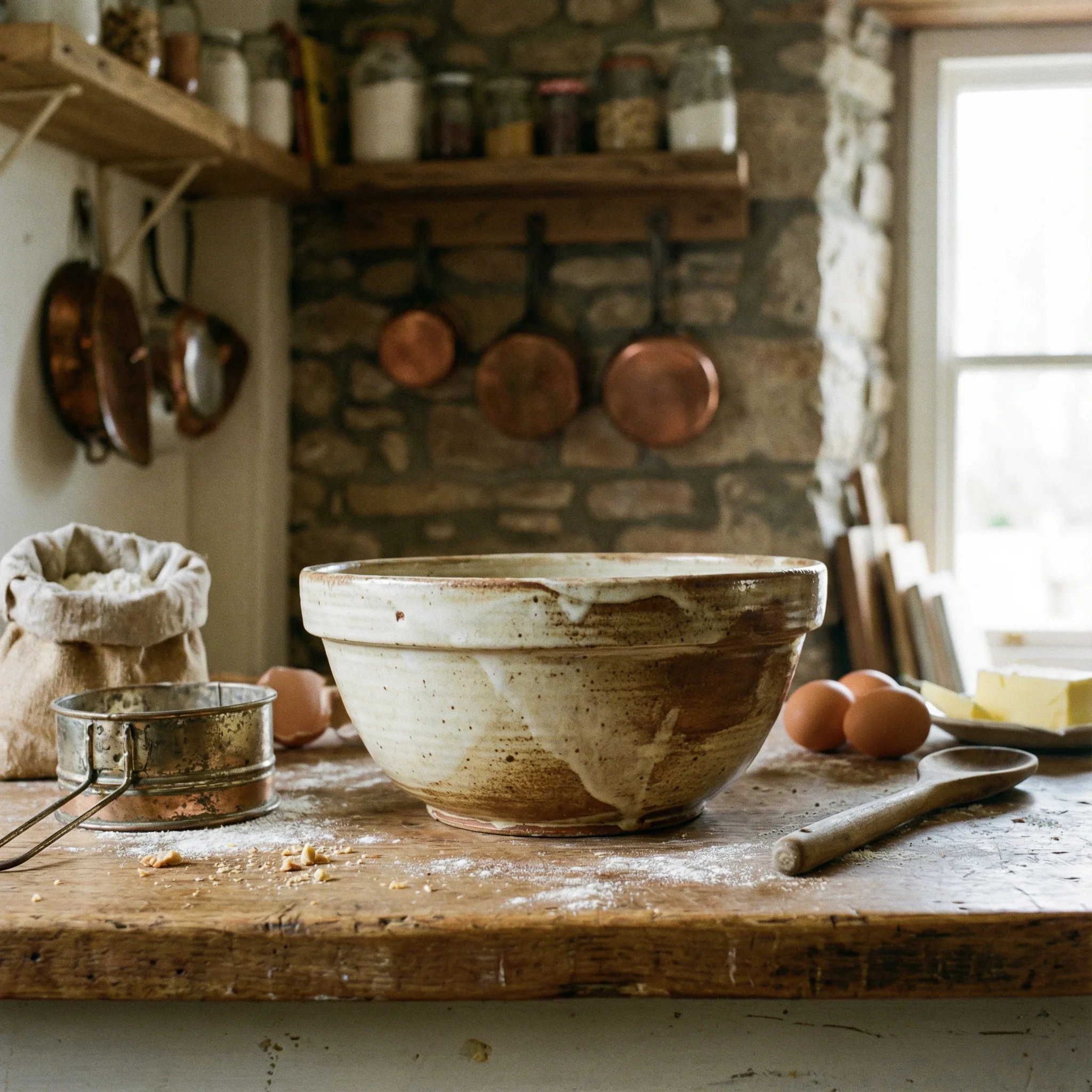 Rustykalna kuchnia - przykład 3