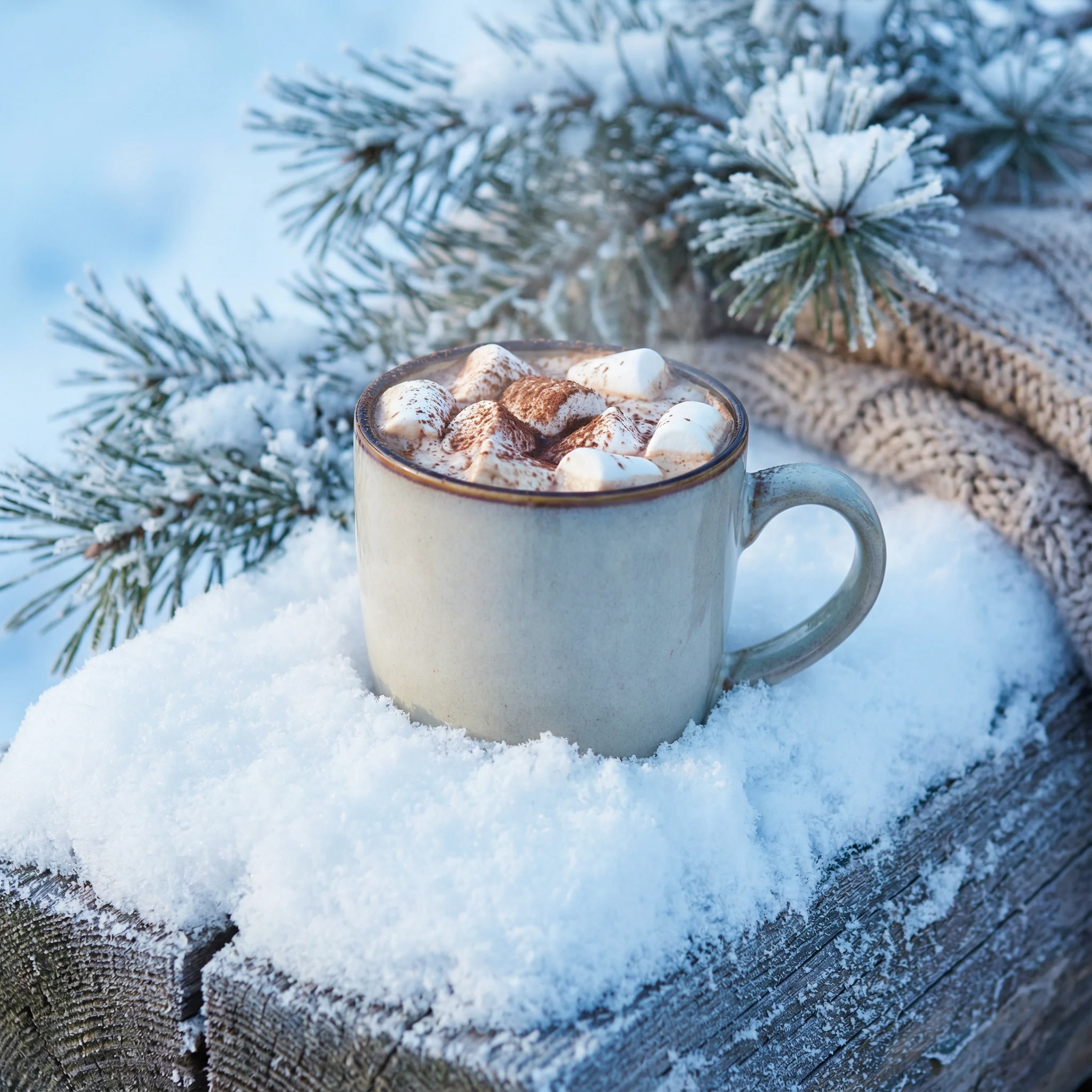 Zimowy śnieg - przykład 2