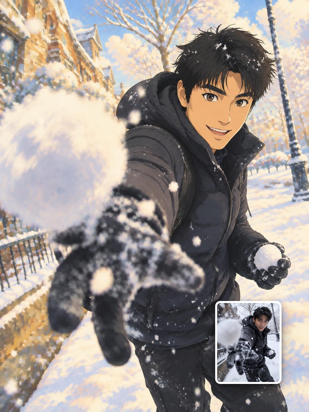 Prompt w stylu Ghibli do zdjęć — przykładowy efekt promptu (4)