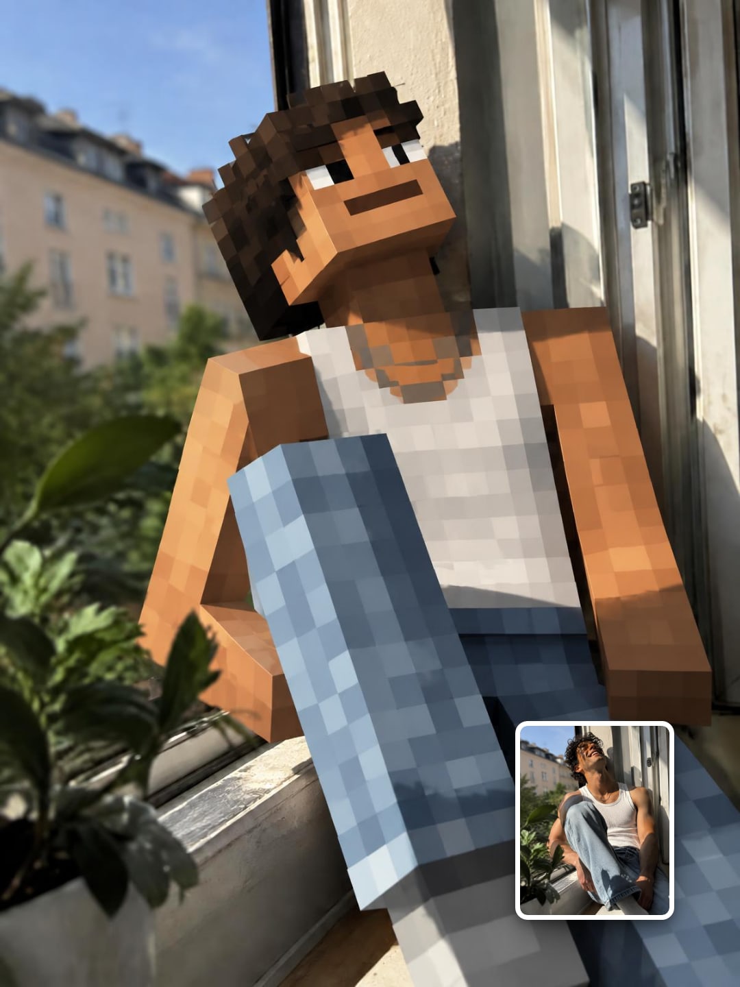 Prompt w stylu Minecraft do zdjęć — przykładowy efekt promptu (2)