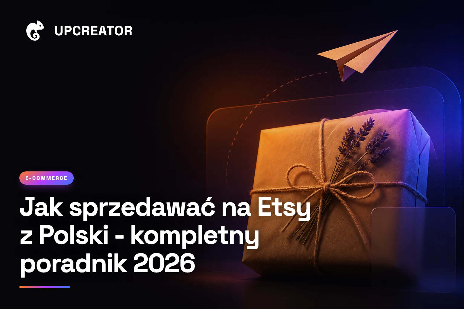 Jak sprzedawać na Etsy z Polski - kompletny poradnik 2026 — okładka wpisu