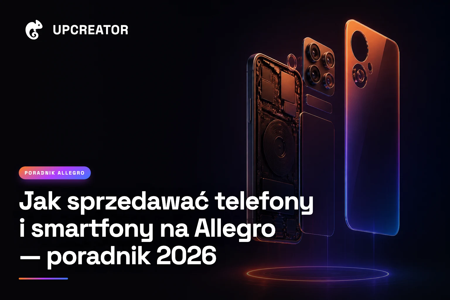 Jak sprzedawać telefony i smartfony na Allegro — poradnik 2026 — okładka wpisu