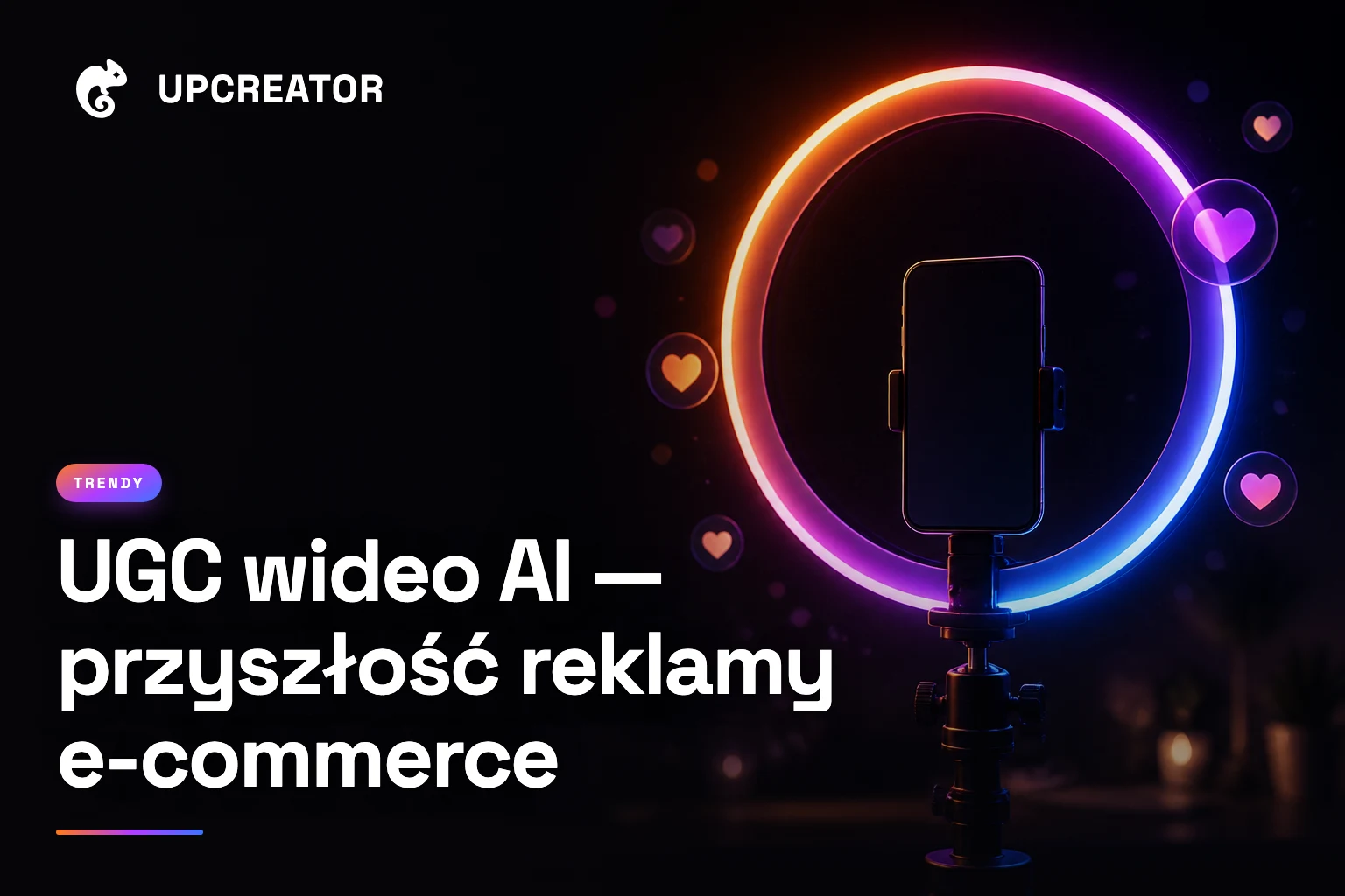 UGC wideo AI — przyszłość reklamy e-commerce — okładka wpisu